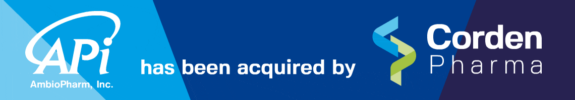 AmbioPharm and CordenPharma Global Site Banner